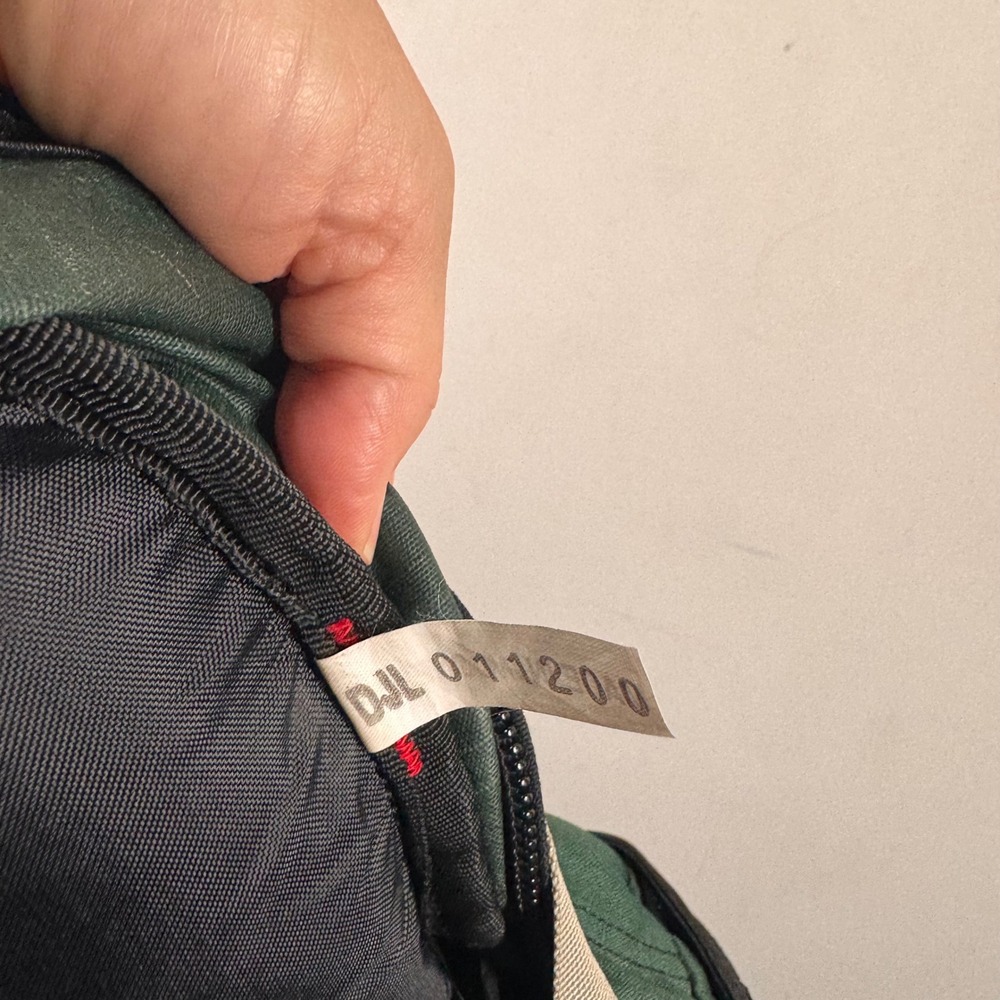 REI Whitney Daypack Backpack Forest Green Black Canvas Cordura DJL 011200 - Picture 5 of 16